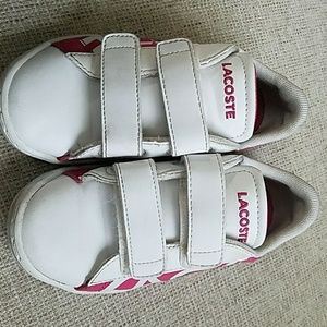 Girls Lacoste sneakers